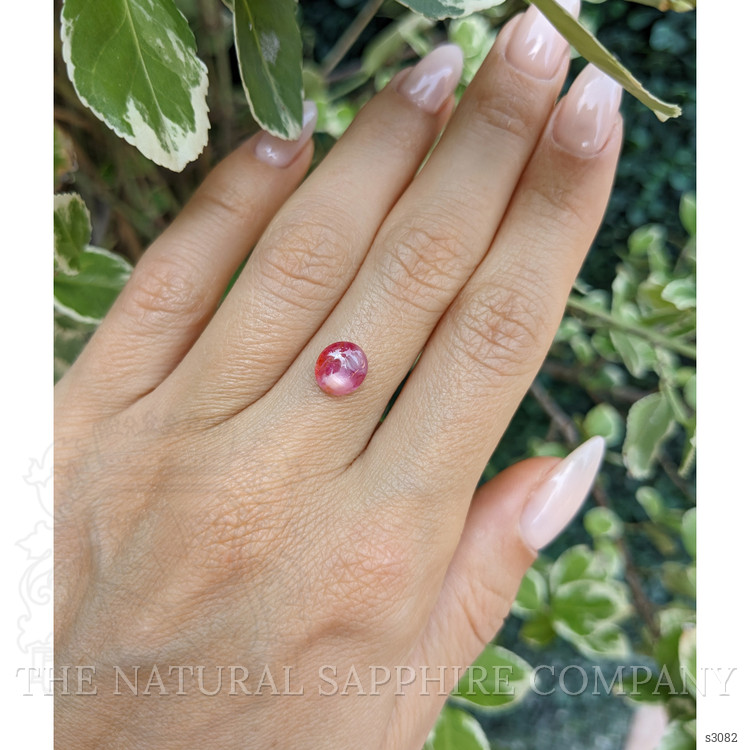 2.25 Ct. Pink Star Sapphire from Burma (Myanmar)