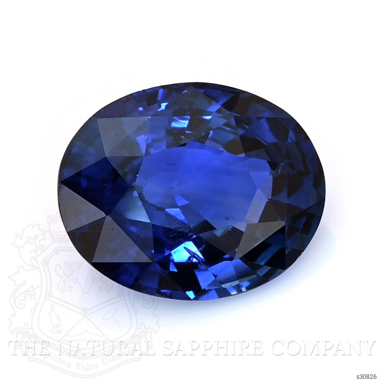 4.13 Ct. Blue Sapphire from Ceylon (Sri Lanka)