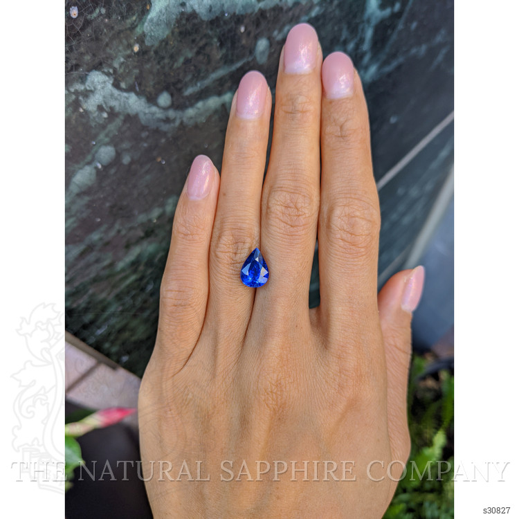 4.22 Ct. Blue Sapphire from Ceylon (Sri Lanka)