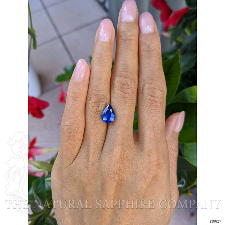 4.22 Ct. Blue Sapphire from Ceylon (Sri Lanka)