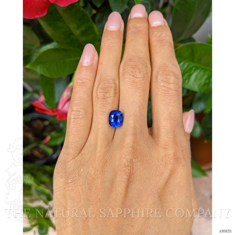 4.28 Ct. Blue Sapphire from Ceylon (Sri Lanka)