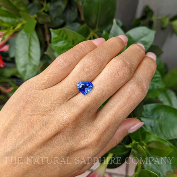 4.02 Ct. Blue Sapphire from Ceylon (Sri Lanka)