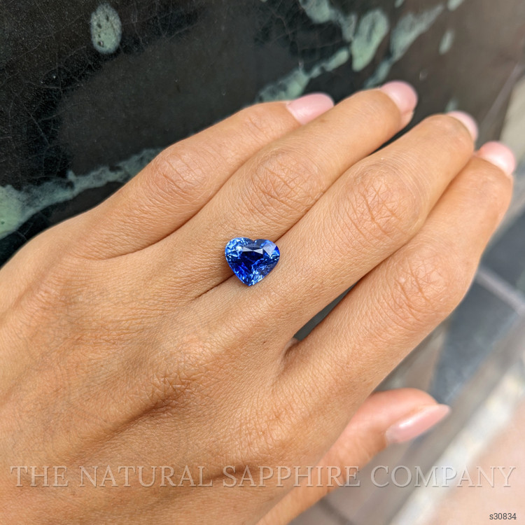 4.02 Ct. Blue Sapphire from Ceylon (Sri Lanka)