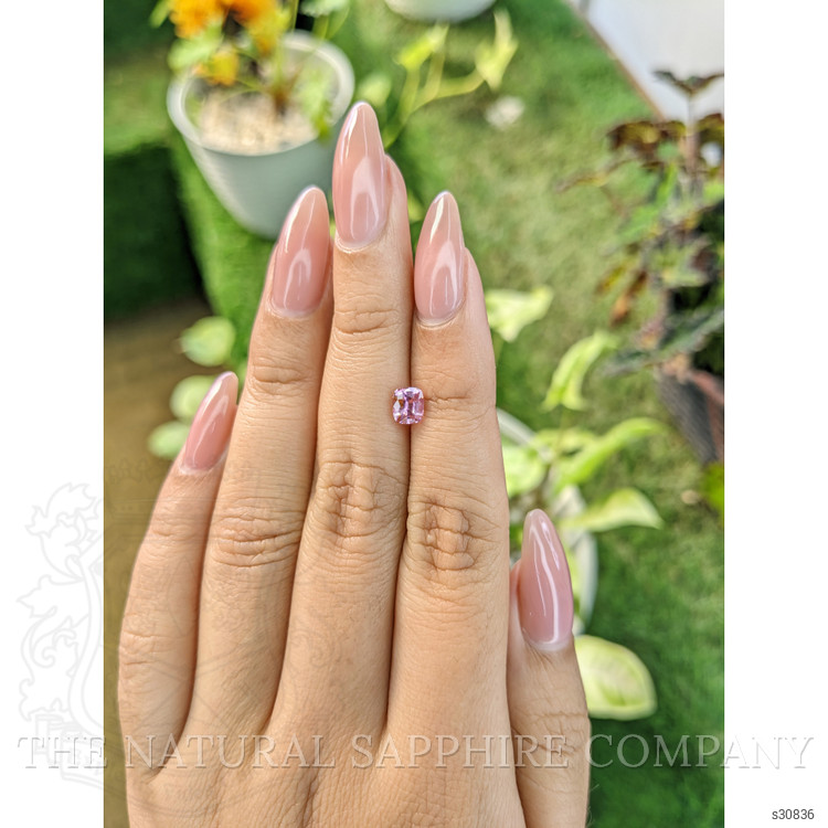 0.78 Ct. Pink Sapphire from Ceylon (Sri Lanka)