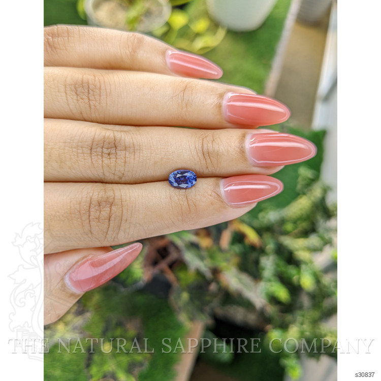 1.34 Ct. Blue Sapphire from Ceylon (Sri Lanka)