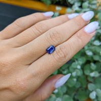 1.38 Ct. Purple Sapphire from Ceylon (Sri Lanka) Life Style