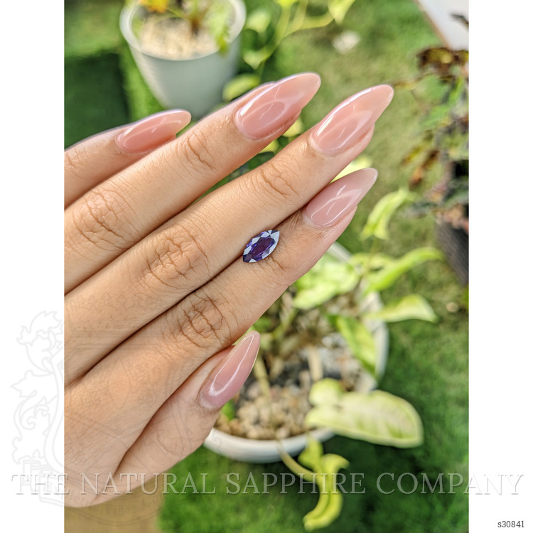1.16 Ct. Purple Sapphire from Ceylon (Sri Lanka)