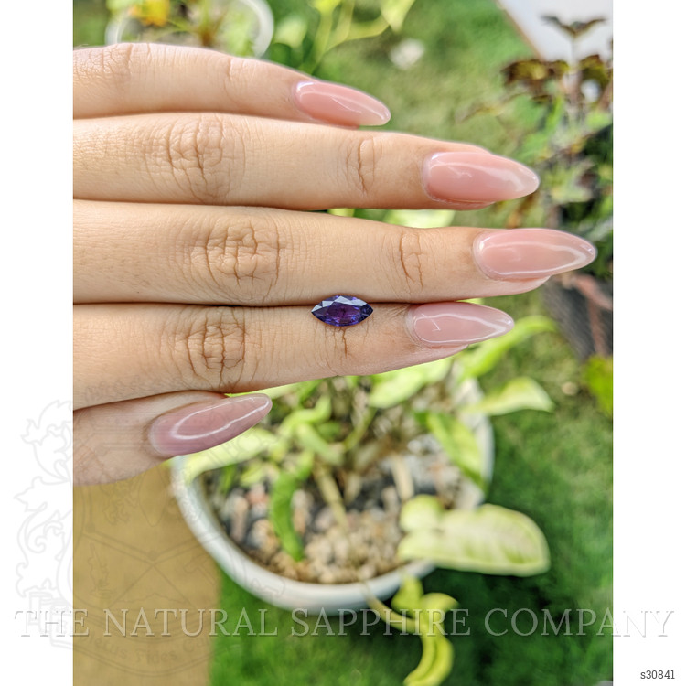 1.16 Ct. Purple Sapphire from Ceylon (Sri Lanka)