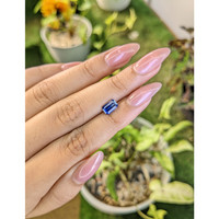 1.36 Ct. Bi Color Sapphire from Ceylon (Sri Lanka) Life Style