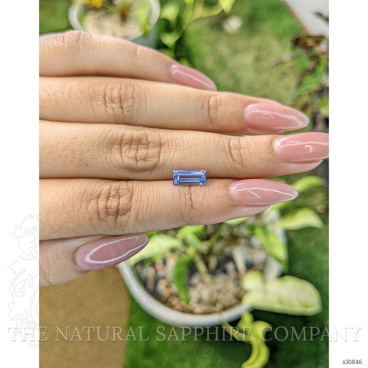 1.31 Ct. Blue Sapphire from Ceylon (Sri Lanka)