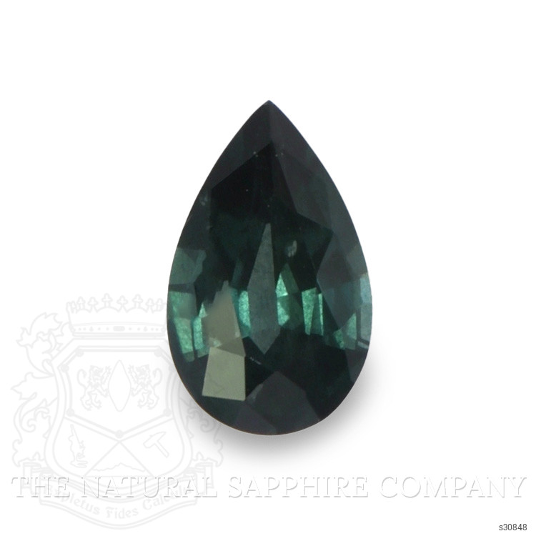 0.75 Ct. Green Sapphire from Ceylon (Sri Lanka)