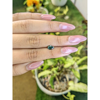 0.75 Ct. Green Sapphire from Ceylon (Sri Lanka) Life Style