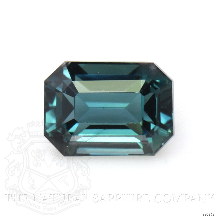 1.80 Ct. Bluish Green Sapphire from Ceylon (Sri Lanka)