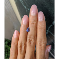 0.98 Ct. Blue Sapphire from Ceylon (Sri Lanka) Life Style