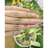 1.48 Ct. Purplish Pink Sapphire from Ceylon (Sri Lanka) Life Style