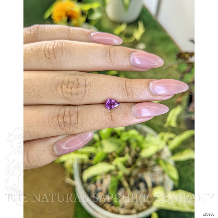 1.21 Ct. Pinkish Purple Sapphire from Ceylon (Sri Lanka)
