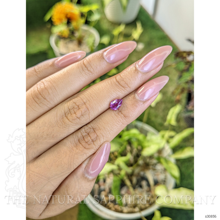 1.21 Ct. Pinkish Purple Sapphire from Ceylon (Sri Lanka)