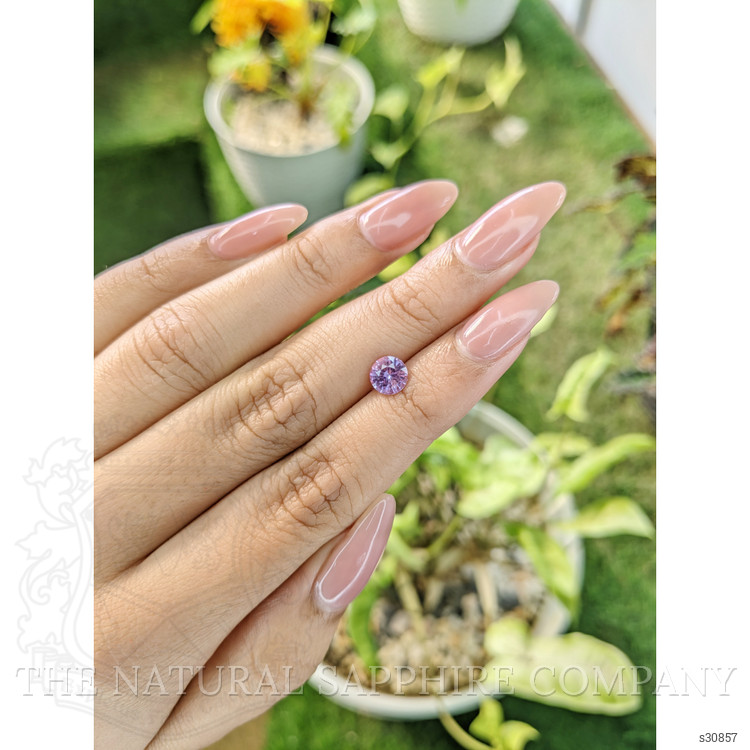 1.06 Ct. Pinkish Purple Sapphire from Ceylon (Sri Lanka)