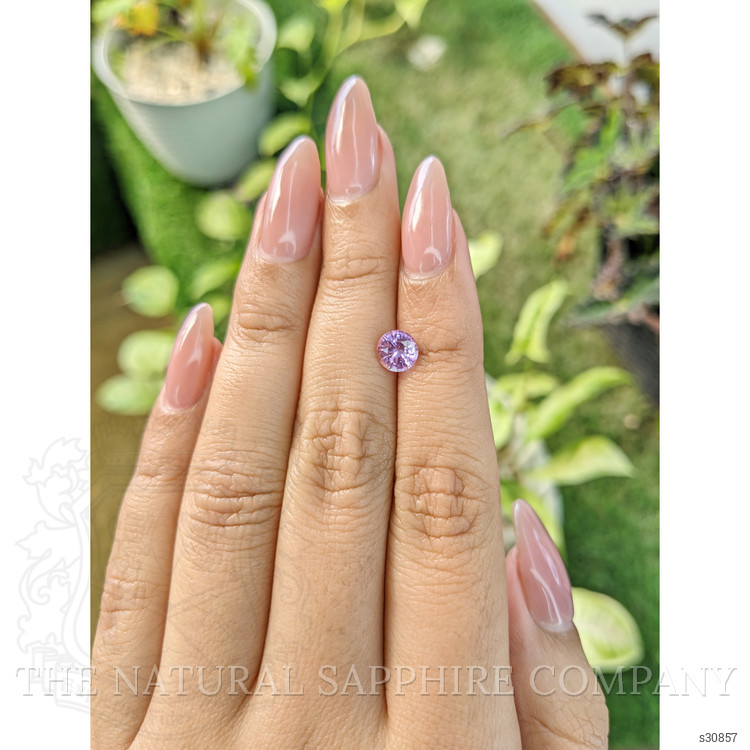 1.06 Ct. Pinkish Purple Sapphire from Ceylon (Sri Lanka)