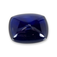7.84 Ct. Blue Cabochon Sapphire from Ceylon (Sri Lanka) Video