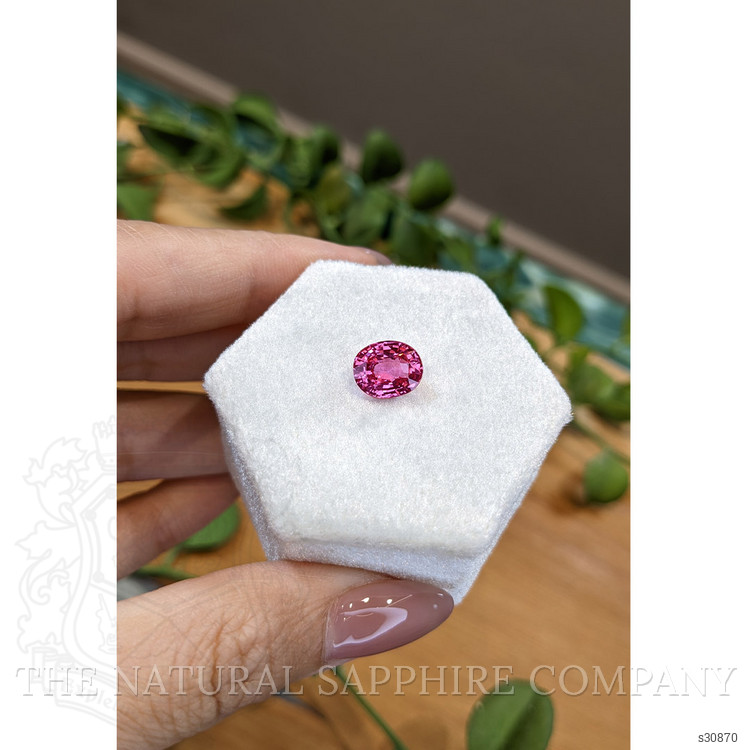 3.02 Ct. Pink Sapphire from Ceylon (Sri Lanka)