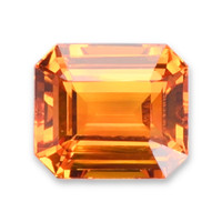 5.14 Ct. Yellowish Orange Sapphire from Ceylon (Sri Lanka) Video