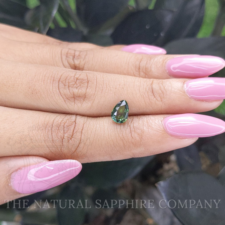 1.51 Ct. Bluish Green Sapphire from Australia