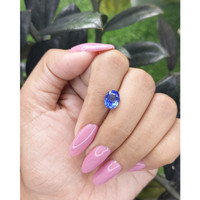 2.57 Ct. Blue Sapphire from Ceylon (Sri Lanka) Life Style