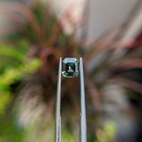1.35 Ct. Green Sapphire from Madagascar Life Style