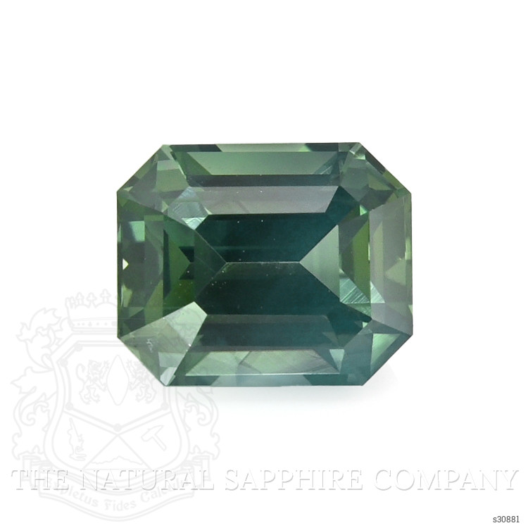 1.58 Ct. Bluish Green Sapphire from Madagascar