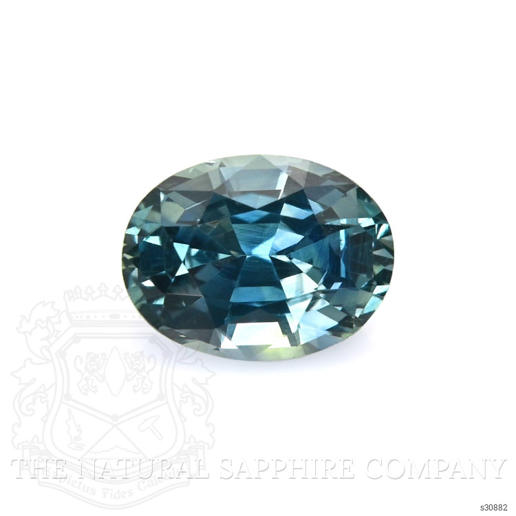 1.70 Ct. Greenish Blue Sapphire from Madagascar