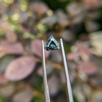 1.11 Ct. Greenish Blue Sapphire from Ceylon (Sri Lanka) Life Style