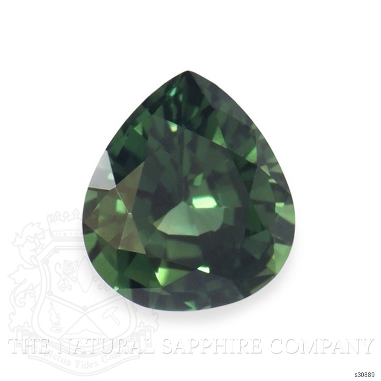 0.64 Ct. Green Sapphire from Madagascar