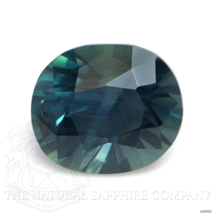 0.87 Ct. Greenish Blue Sapphire from Madagascar