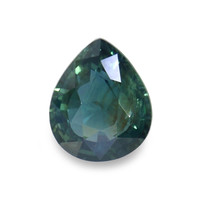 0.80 Ct. Bluish Green Sapphire from Madagascar Video