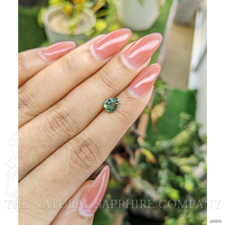 0.94 Ct. Green Sapphire from Madagascar