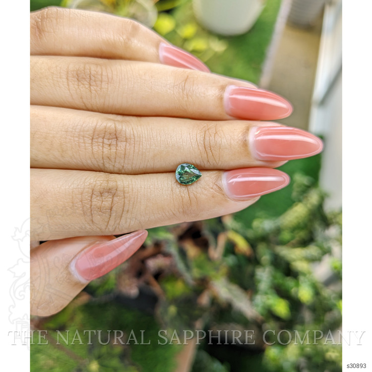 0.94 Ct. Green Sapphire from Madagascar