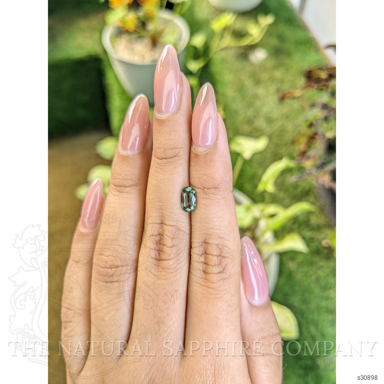 1.05 Ct. Green Sapphire from Madagascar