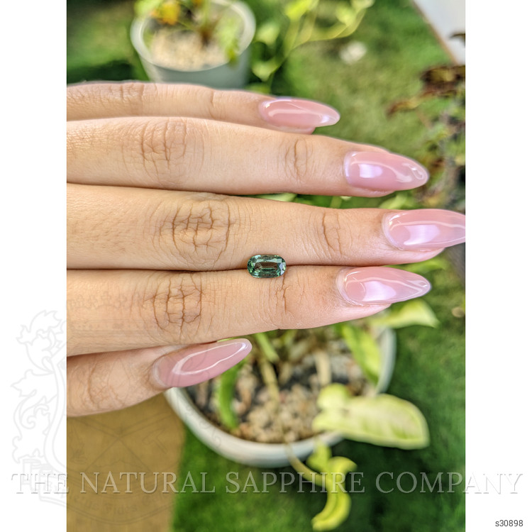 1.05 Ct. Green Sapphire from Madagascar