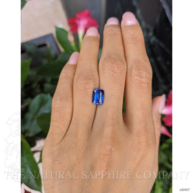 2.74 Ct. Blue Sapphire from Ceylon (Sri Lanka)