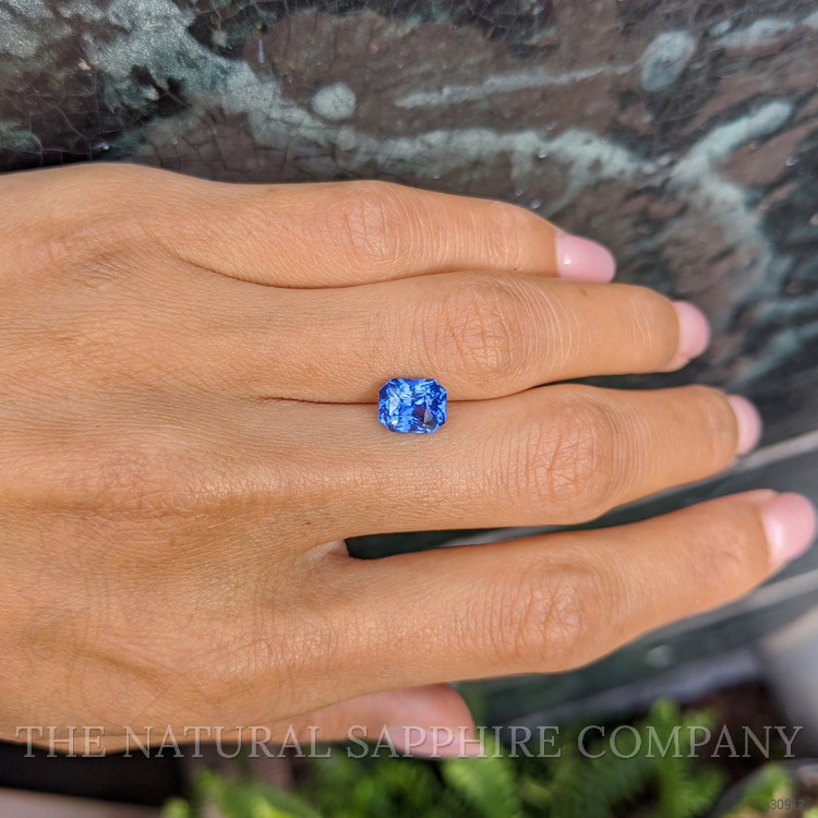 2.51 Ct. Blue Sapphire from Ceylon (Sri Lanka)