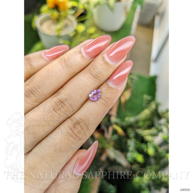 1.16 Ct. Pinkish Purple Sapphire from Ceylon (Sri Lanka)