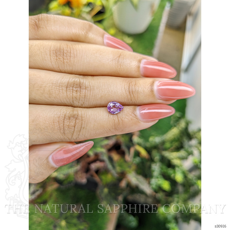 1.16 Ct. Pinkish Purple Sapphire from Ceylon (Sri Lanka)