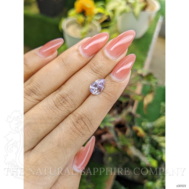 2.25 Ct. Purple Sapphire from Ceylon (Sri Lanka)