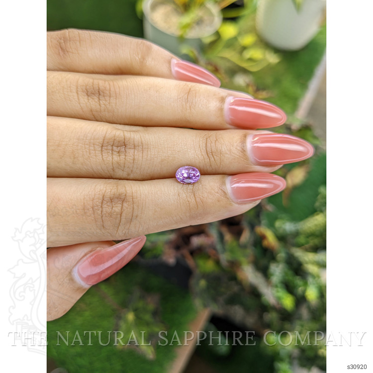 1.06 Ct. Pinkish Purple Sapphire from Ceylon (Sri Lanka)