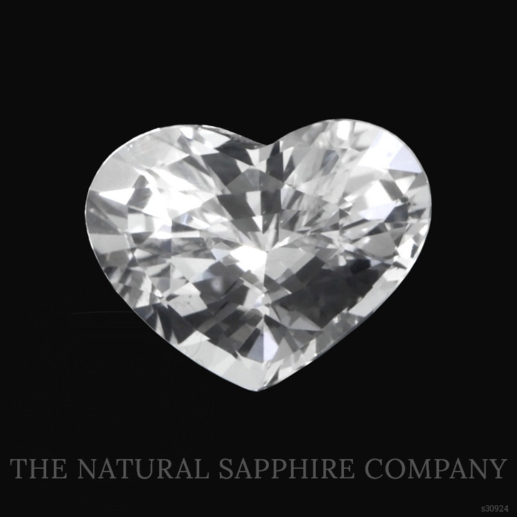 1.65 Ct. White Sapphire from Ceylon (Sri Lanka)