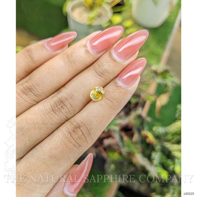 2.09 Ct. Yellow Sapphire from Ceylon (Sri Lanka)