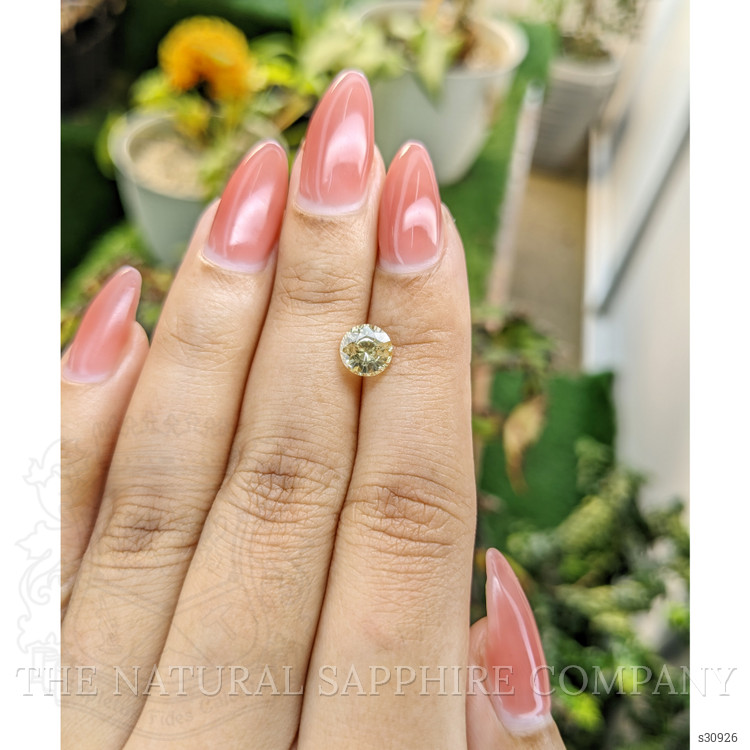 1.41 Ct. Yellow Sapphire from Ceylon (Sri Lanka)