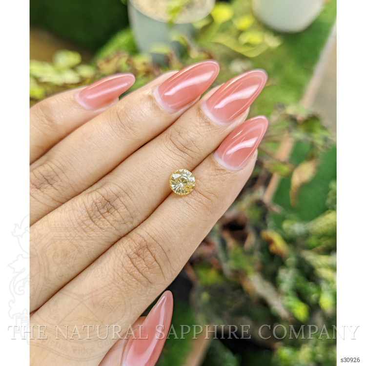 1.41 Ct. Yellow Sapphire from Ceylon (Sri Lanka)