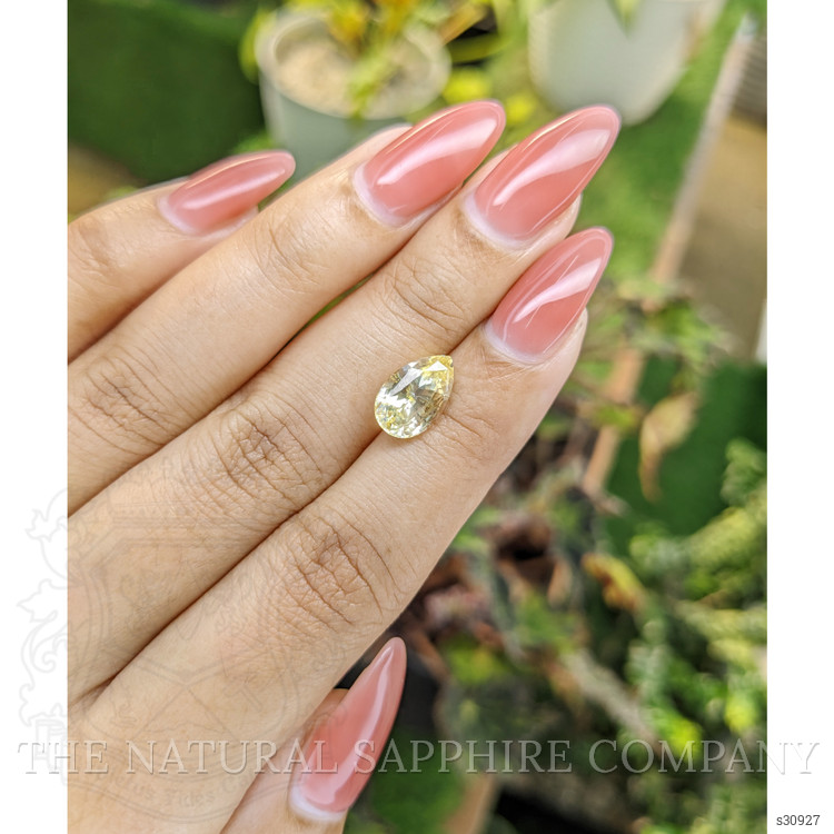 3.18 Ct. Yellow Sapphire from Ceylon (Sri Lanka)